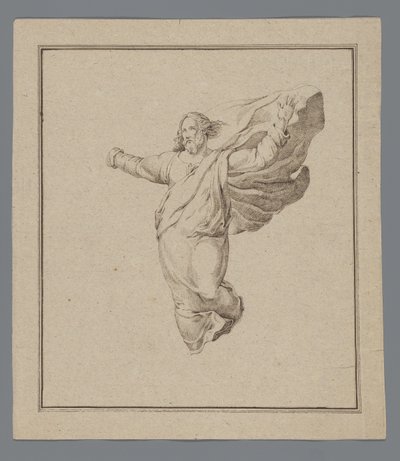 Stehender Christus mit erhobenen Armen von David Pièrre Giottino Humbert de Superville