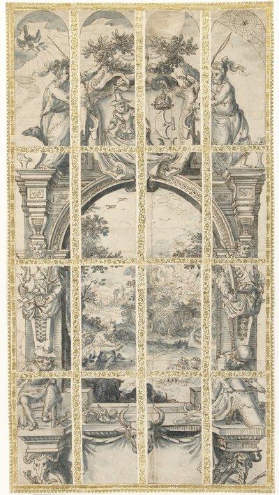 Moses beim brennenden Dornbusch von David Vinckboons (I)
