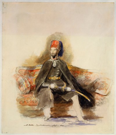 Porträt von Abd-Ul-Mejid, Sultan der Türkei, 1840 von David Wilkie