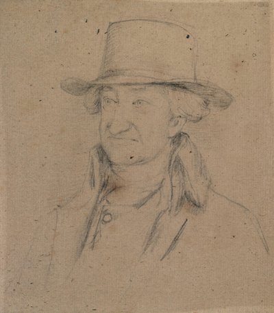 Porträt eines Herrn mit Hut von David Wilkie