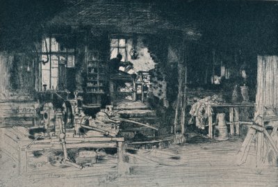 Die Werkstatt, Stirling, 1905 von David Young Cameron