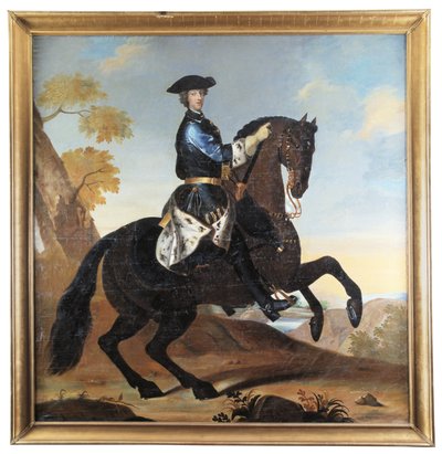Porträt, Reiter von David von Krafft