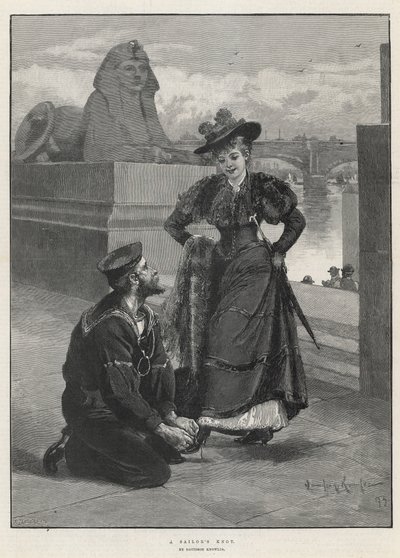 Ein Seemannsknoten von Davidson Knowles