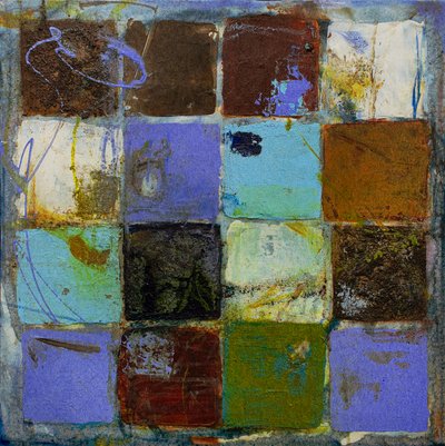 Abstraktes Farbnetz von Deb Chaney