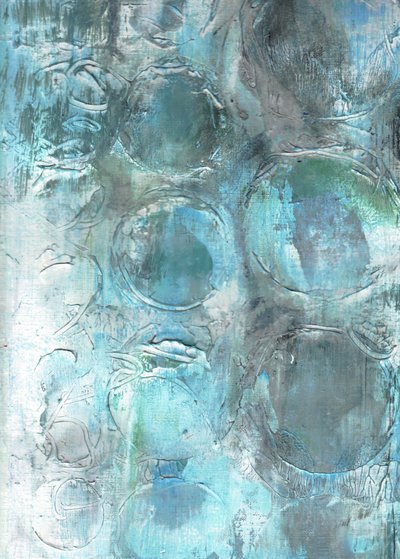 Beruhigende Aqua-Runden von Deb Chaney