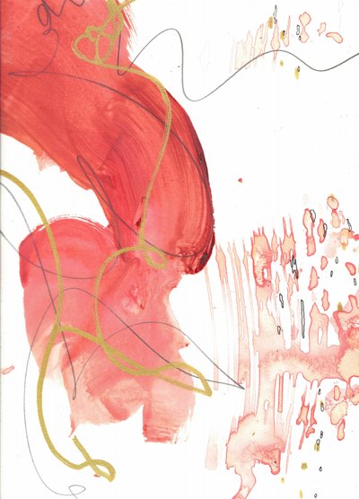 Fließendes Korallen Gold von Deb Chaney