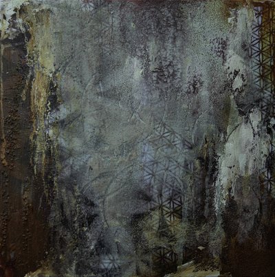 Geometrische Grunge-Textur von Deb Chaney