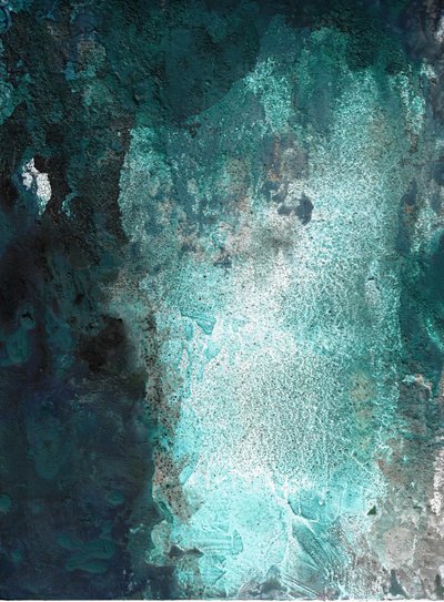 Lebendige Aqua-Tiefen von Deb Chaney