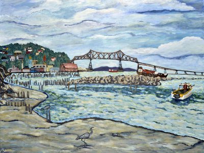 Astoria Reiher, 2018 von Deborah Eve Alastra