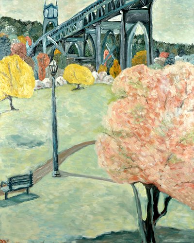 Kathedralenpark, 2019 von Deborah Eve Alastra
