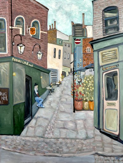 Spuk-Pub Hampstead, 2018 von Deborah Eve Alastra