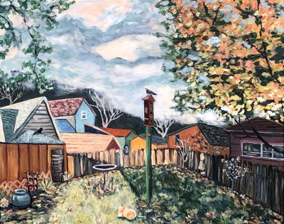Letztes Licht des Herbstes von Deborah Eve Alastra