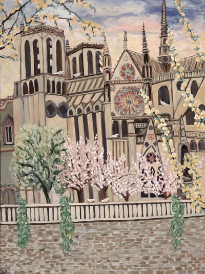 Notre Dame Tauben von Deborah Eve Alastra