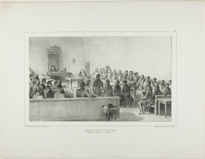 Generalversammlung der Bojaren, Bukarest, Walachei, 15. Juli 1837 von Denis Auguste Marie Raffet