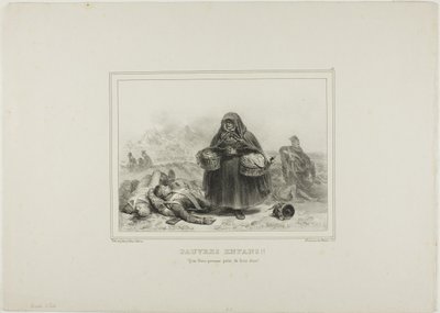Arme Kinder!! Möge Gott ihrer Seelen erbarmen! von Denis Auguste Marie Raffet