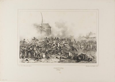 Provins 1814 von Denis-Auguste-Marie Raffet