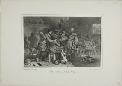 Zur Wiederherstellung Polens! von Denis Auguste Marie Raffet