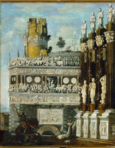 Imaginäre Architektur von Desiderio Monsu