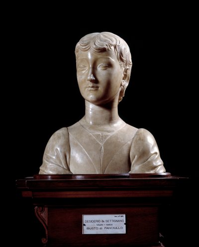 Junger Mann von Desiderio da Settignano