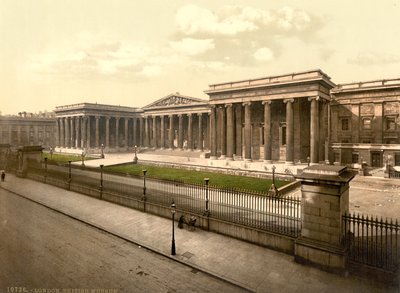 British Museum, London, um 1890-1900 von Detroit Publishing Co.