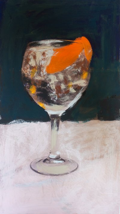 Gin Tonic mit Rothko, 2018 von Diego Beyro