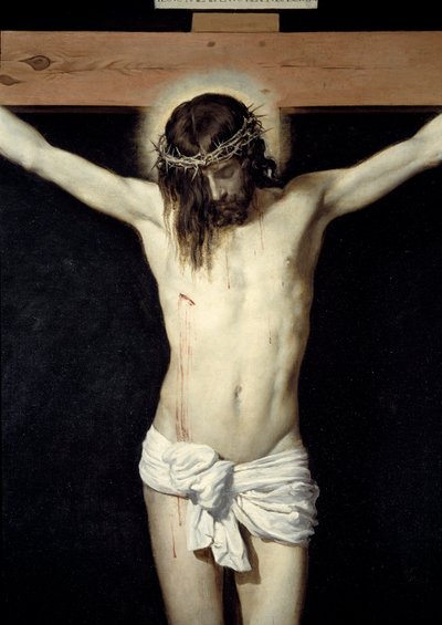 Christus am Kreuz (Detail) von Diego Velázquez