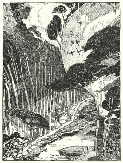 Der dunkle Wald von Dion Clayton Calthrop