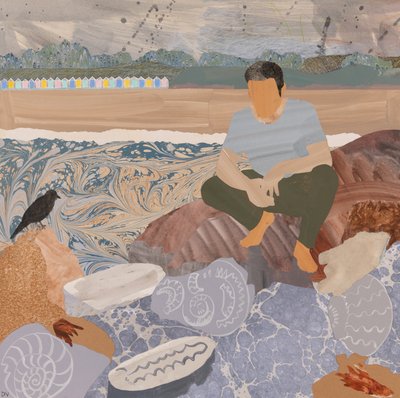 Strandhütten & Fossilien von Dione Verulam