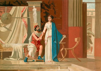 Aspasia und Perikles von Dionisio Baixeras Verdaguer