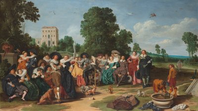 Das Fête champêtre von Dirck Hals