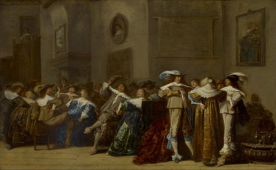 Fröhliche Gesellschaft von Dirck Hals