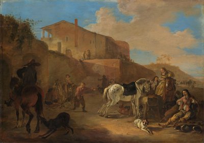 Die Jagdgesellschaft von Dirck Stoop