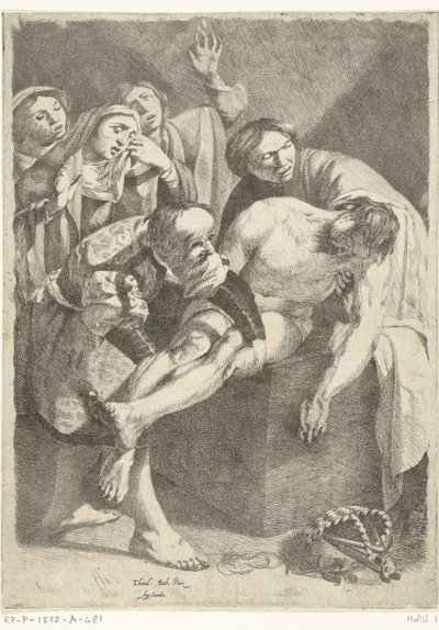 Die Grablegung Christi von Dirck van Baburen (attributed to)
