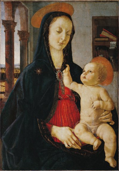 Madonna mit Kind von Domenico Ghirlandaio