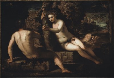 Die Erbsünde von Domenico Robusti Tintoretto
