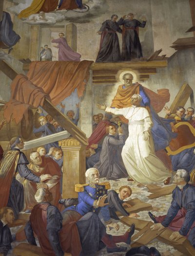 Der Fall von Pius IX. von Domenico Tojetti