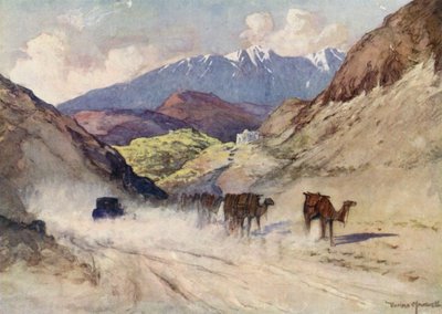 Ein Eindruck des Khyber-Passes von Donald (after) Maxwell