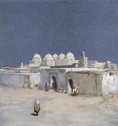 Die Moschee der Schwerter in Kairouan von Donald (after) Maxwell