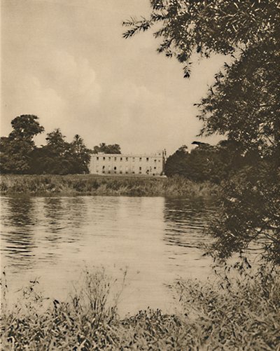 Fair Thames wäscht die schilfigen Ufer bei Syon House, um 1935 von Donald McLeish