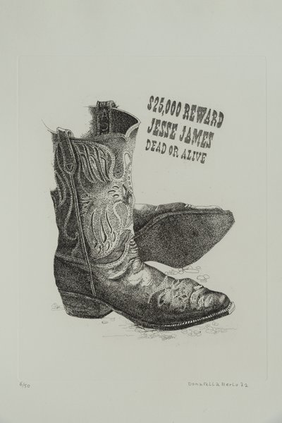Jessie James tot oder lebendig - oder Cowboy-Stiefel von Donatella Merlo