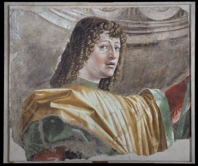 Mann mit der Hellebarde (Detail) von Donato Bramante