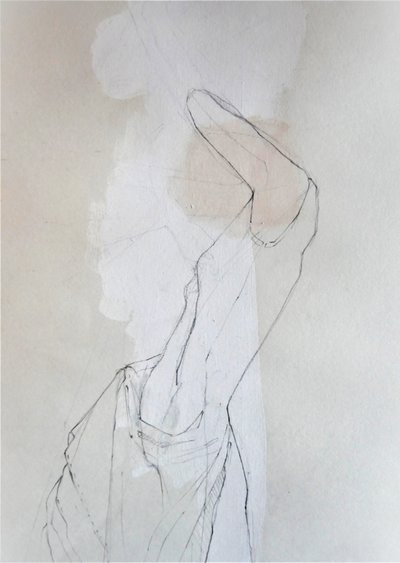 Anmutige Figurenskizze von Doris Schmitz