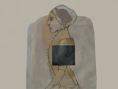 Nachdenkliche Frau Profil von Doris Schmitz