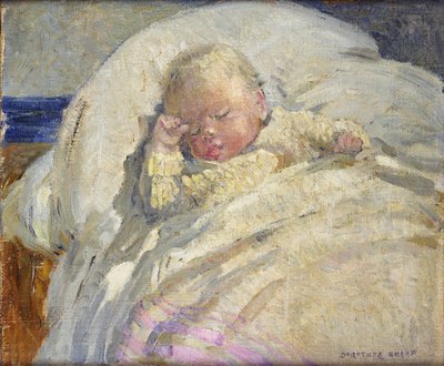 Ein schlafendes Baby von Dorothea Sharp