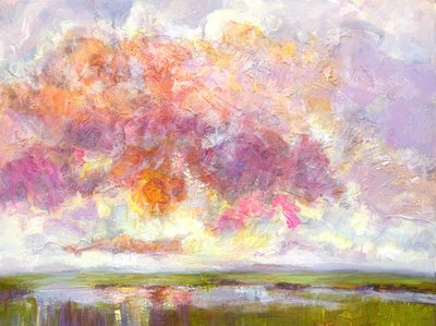 Sumpf-Sonnenuntergangsglanz von Dorothy Fagan