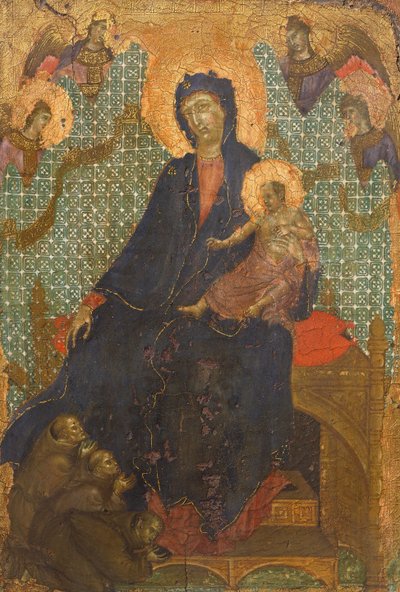 Madonna der Franziskaner von Duccio di Buoninsegna