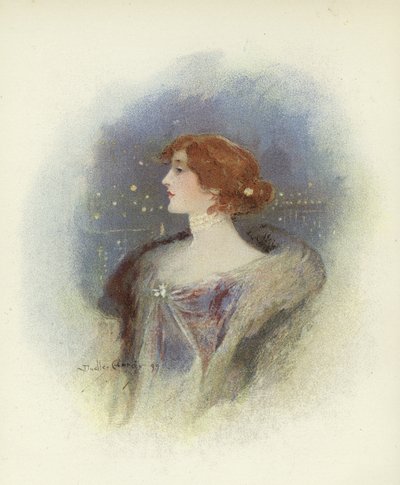 Dame der Londoner Gesellschaft von Dudley Hardy