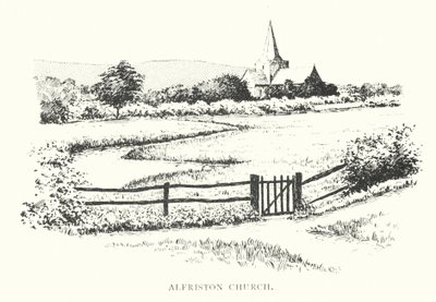 Kirche von Alfriston von Duncan Moul