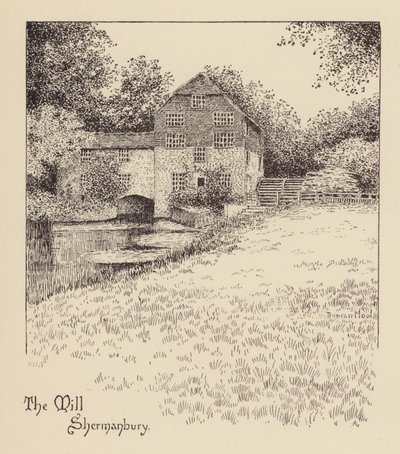 Sussex: Die Mühle, Shermanbury von Duncan Moul