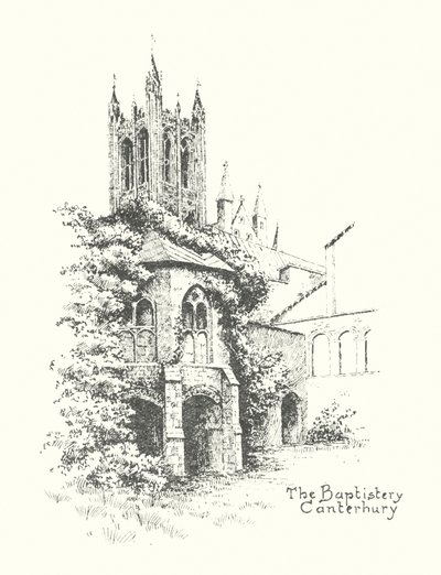 Das Baptisterium, Canterbury von Duncan Moul